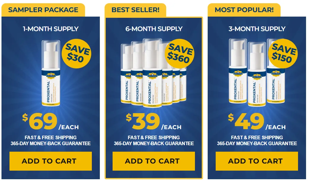 Buy ProXental from official website secure checkout